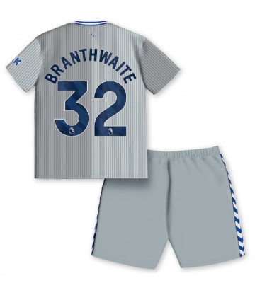Everton Jarrad Branthwaite #32 Tredje trøje Børn 2023-24 Kort ærmer (+ korte bukser)